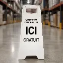 AI Generated 201721-blanc - Image 1 Entrepôt logistique (face) avec visuel