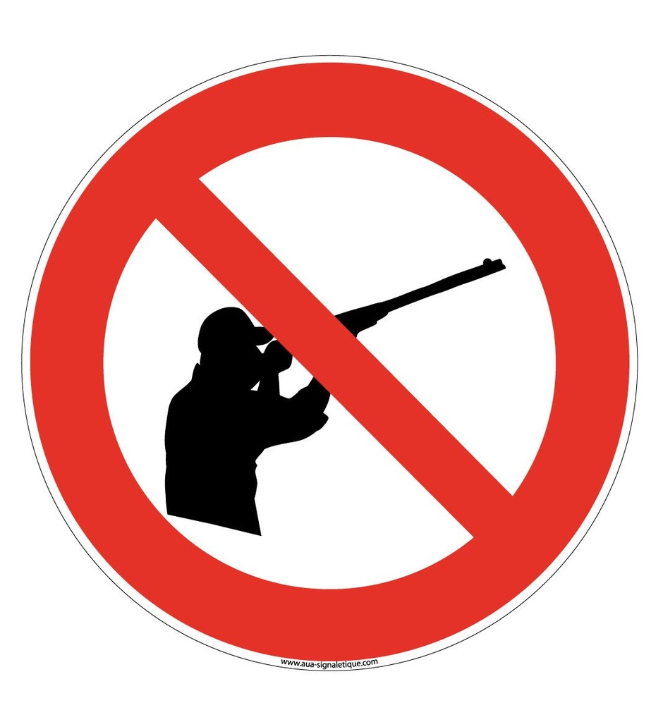 Panneau Chasse Interdite