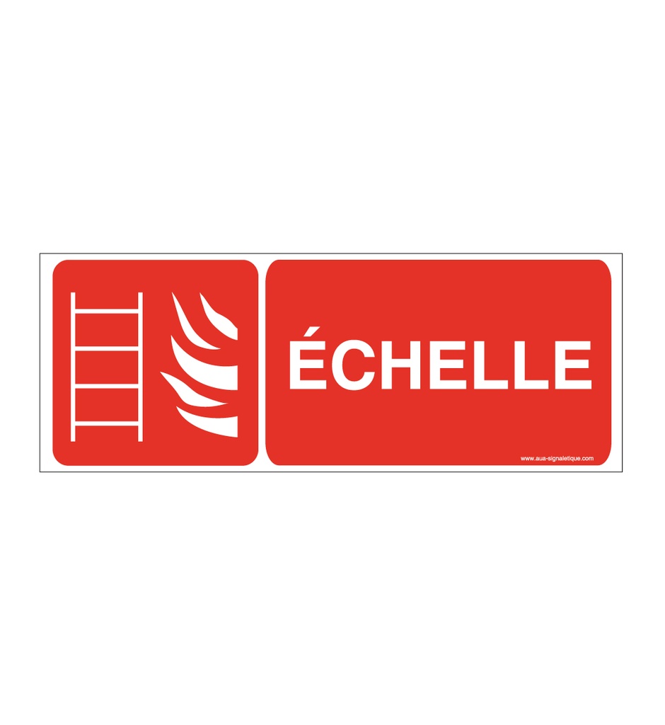 Panneau Echelle incendie - B