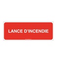 Panneau Lance d'incendie - B
