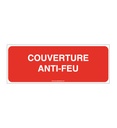 Panneau Couverture anti-feu rouge - B