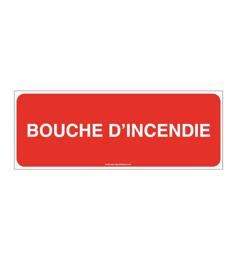 Panneau Bouche d'incendie - B