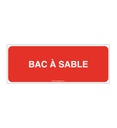 Panneau Bac à sable - B