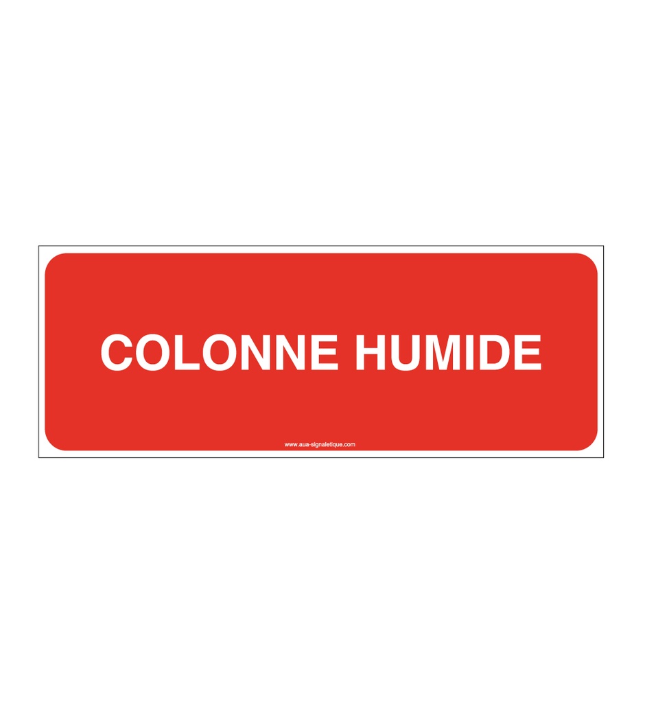 Panneau Colonne humide - B