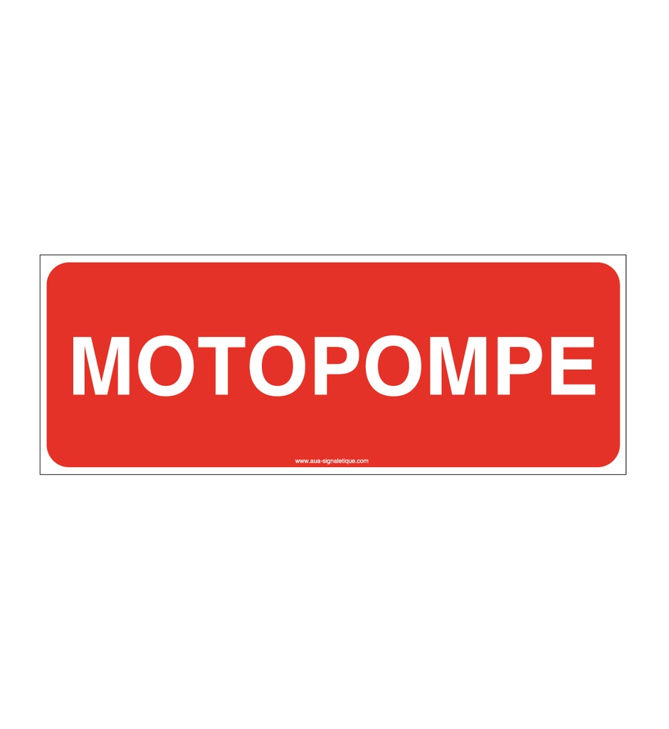 Panneau Motopompe - B