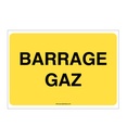 Panneau Barrage gaz