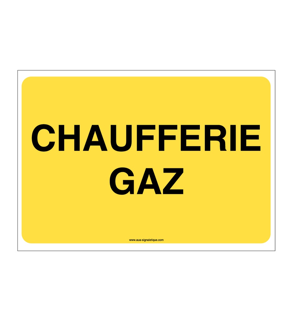 Panneau Chaufferie gaz