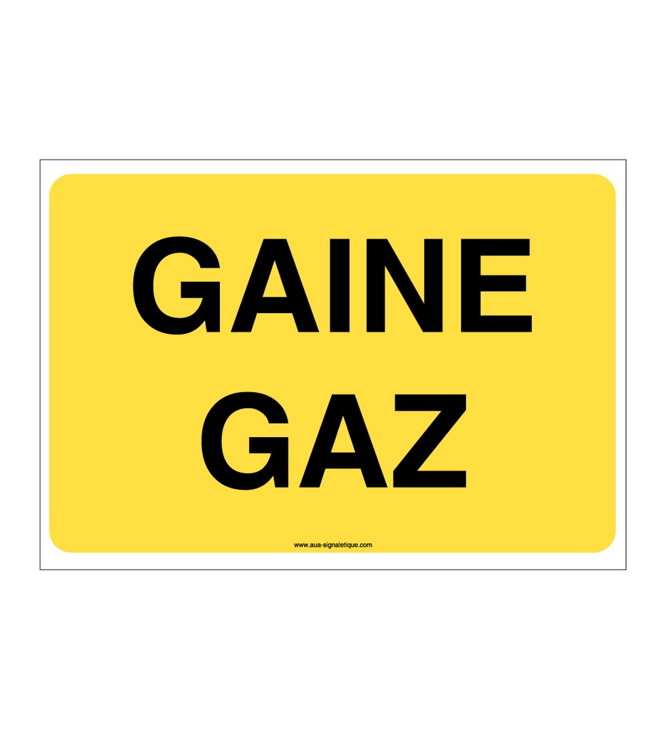 Panneau Gaine gaz