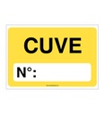 Panneau Cuve Numéro - Horiz