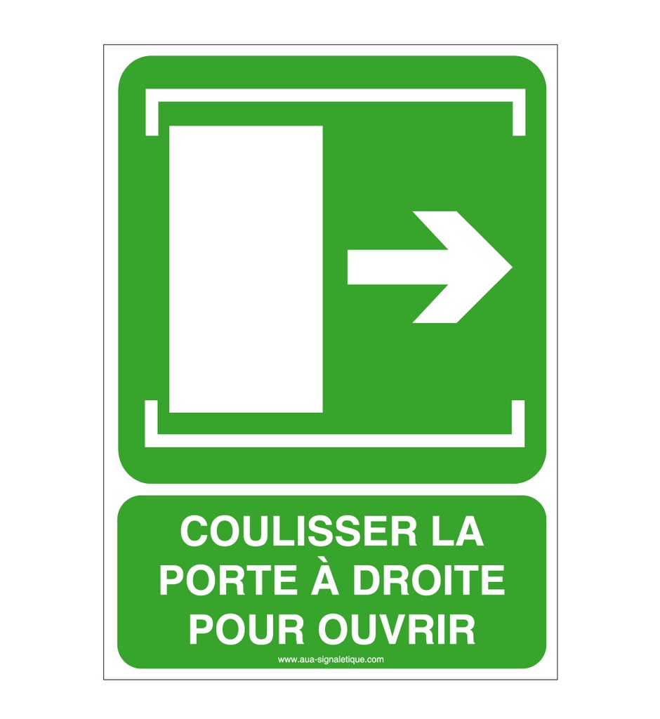 Panneau Coulisser la porte vers la droite-AI