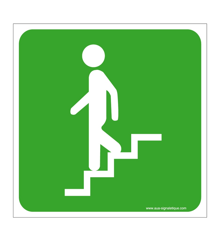 Panneau Escalier-Des-Secours - CA