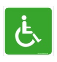 Panneau Handicapé Evac - CA