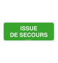 Panneau Issue de secours-B