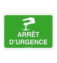 Panneau Arrêt d'urgence - AP