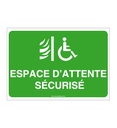 Panneau Espace d'attente sécurisé - AP