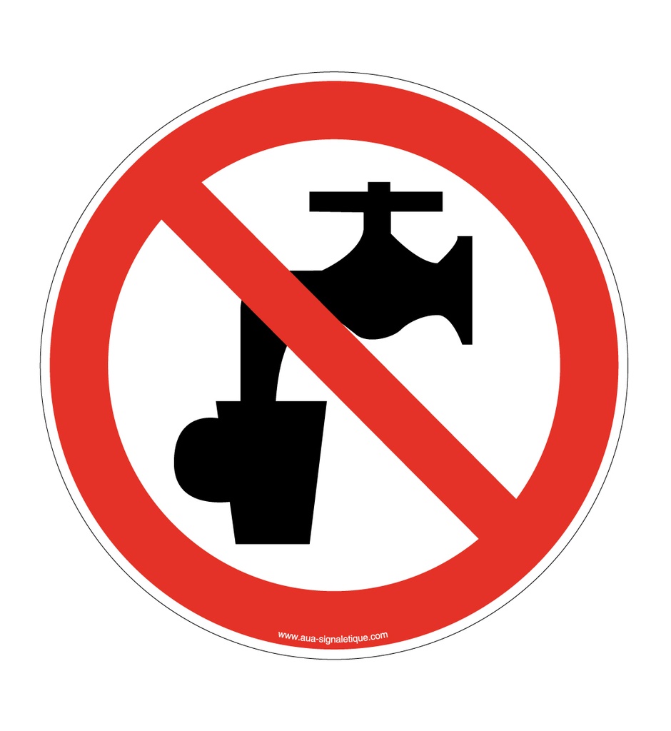 Panneau Eau N Potable
