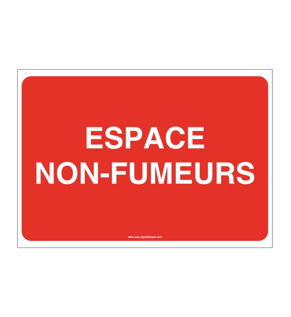 Panneau Espace non fumeurs-AP