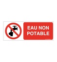 Panneau Eau non potable