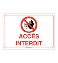 Panneau Accés Interdit - AP