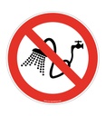 Panneau Arrosage Interdit