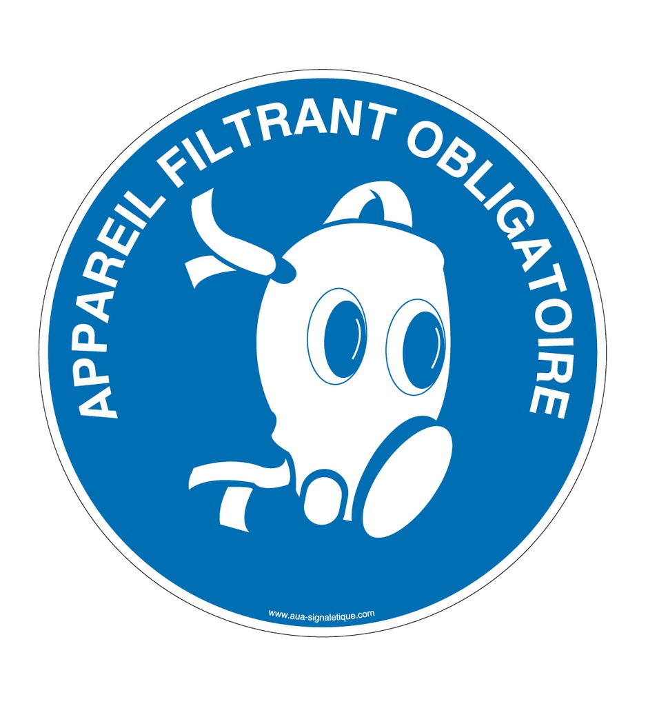 Panneau Appareil filtrant Obligatoire