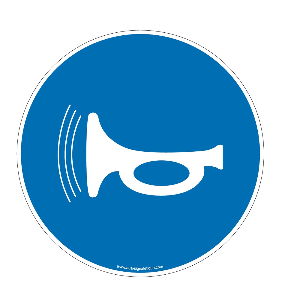 Panneau Avertisseur Sonore obligatoire