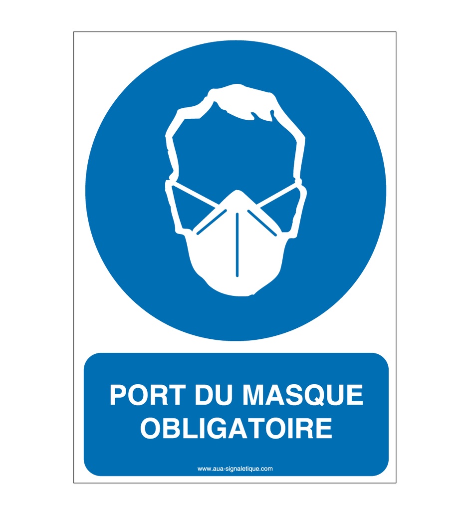 Panneau Masque obligatoire