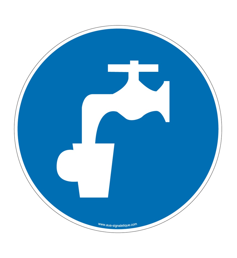 Panneau Obligation Eau Potable