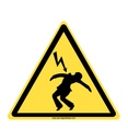 Panneau Danger électrique, Mort