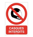 Panneau Casques interdits-AI