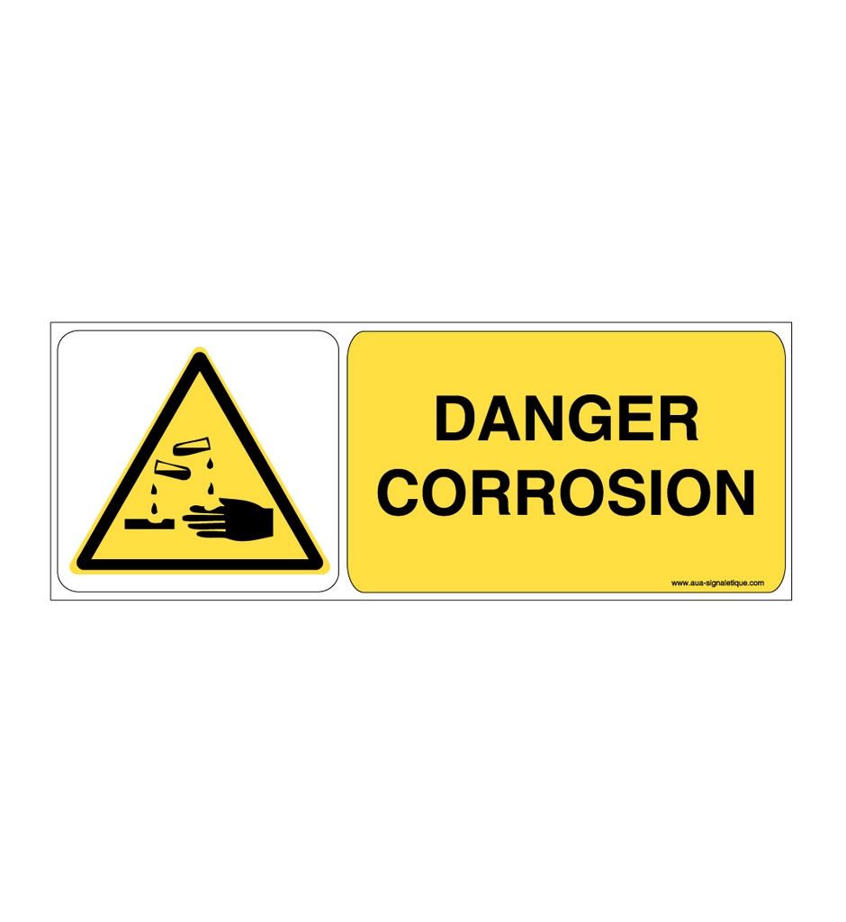 Panneau Danger Corrosion 02