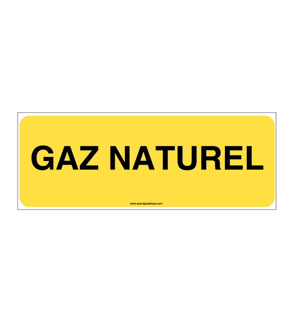 Panneau Gaz naturel-B