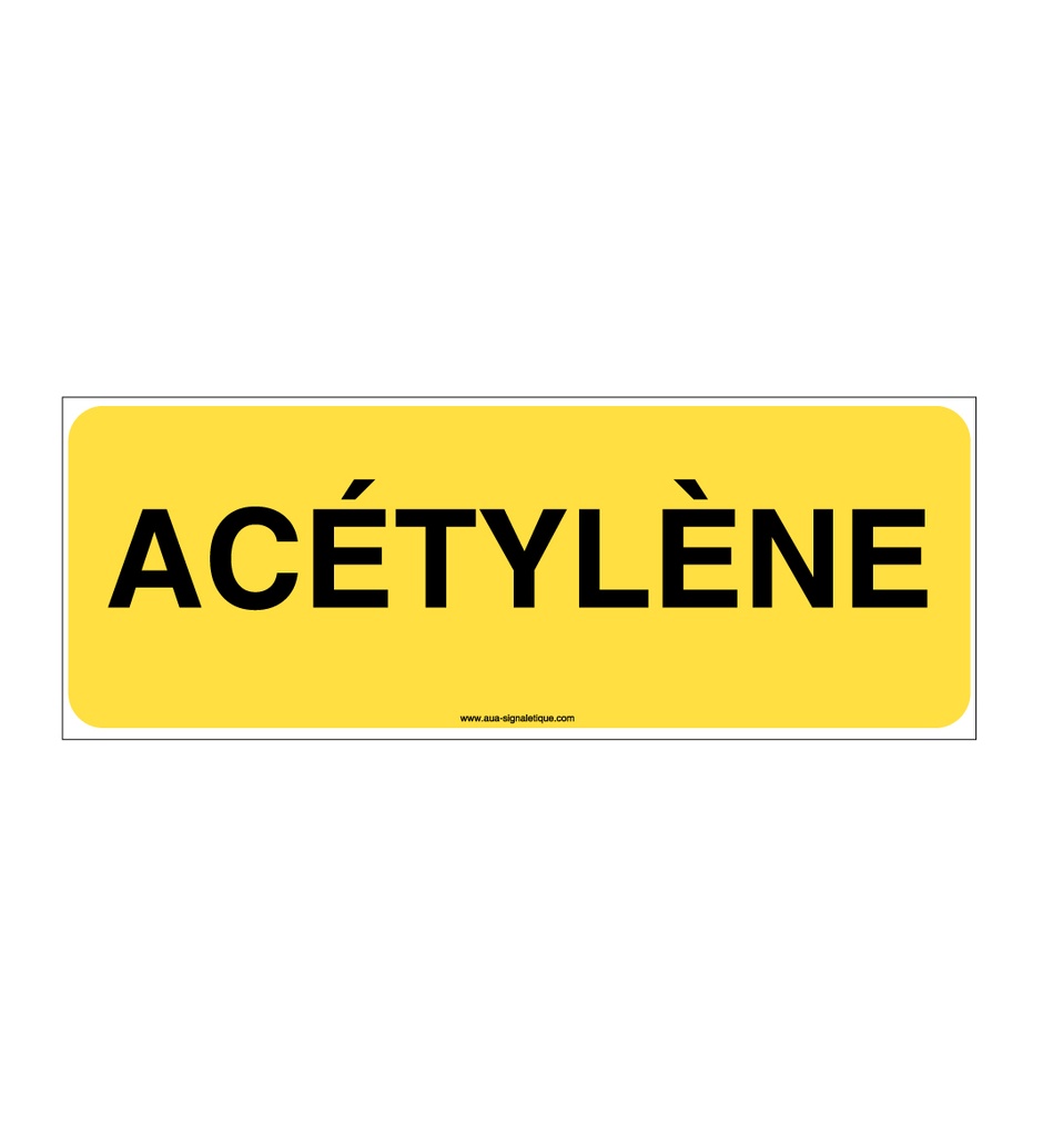 Panneau Acétylène-B
