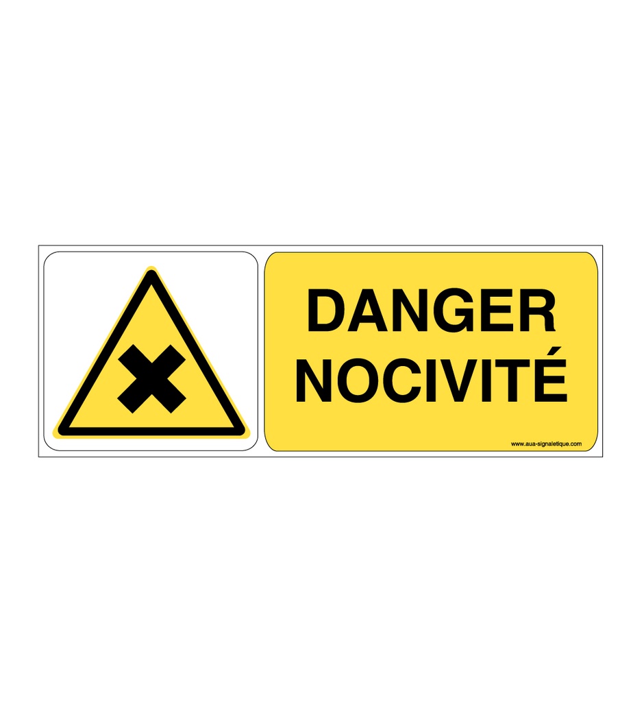 Panneau Danger Nocivité