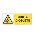 Panneau Chute d'Objets