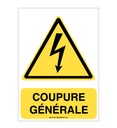 Panneau Coupure Générale