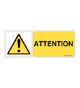 Panneau Attention