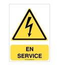 Panneau En Service - V