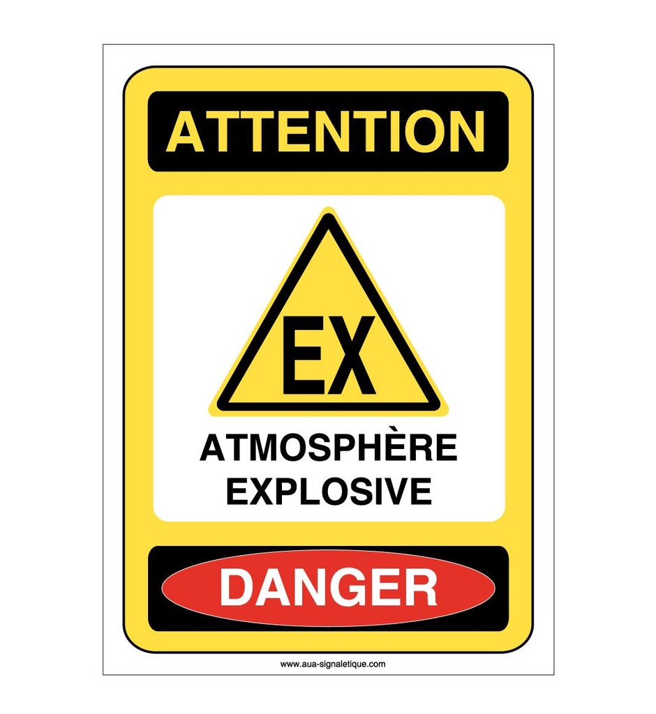 Panneau Atmosphère Explosive - AI