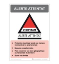Panneau Alerte Attentat Vigipirate - V
