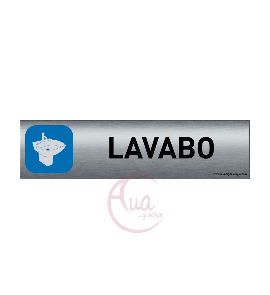 Aluminium brossé Argent Lavabo 200x50 mm