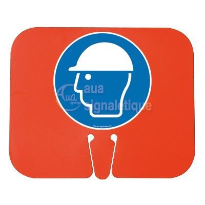 [1631061] ClipSign Casque de protection obligatoire