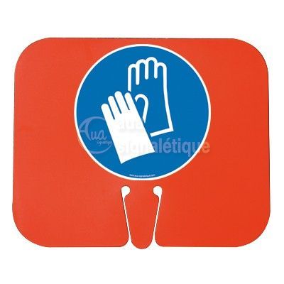 [1631062] ClipSign Gants de protection obligatoires