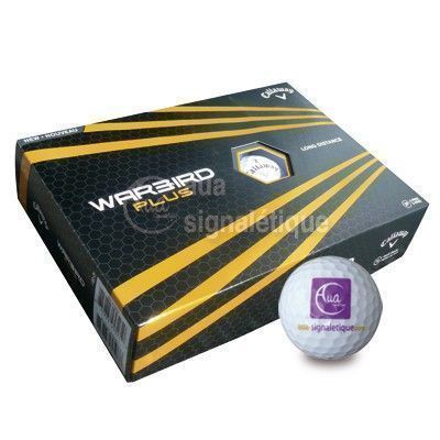 [1631080] Balle de golf Callaway logotée - 1 Douzaine