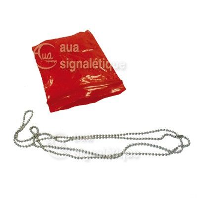 [163097] Chaînette Signalétique