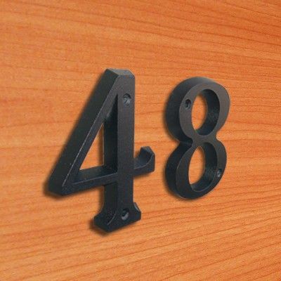 [1631181] 2 chiffres en relief - noir - H 80 mm
