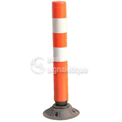 Balise Articulée Orange H : 75 cm