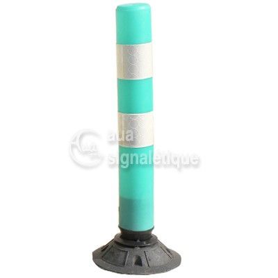 [1631256] Balise Articulée Verte H : 75 cm