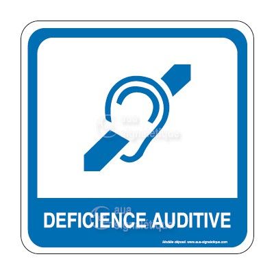 Déficience auditive PvcSign