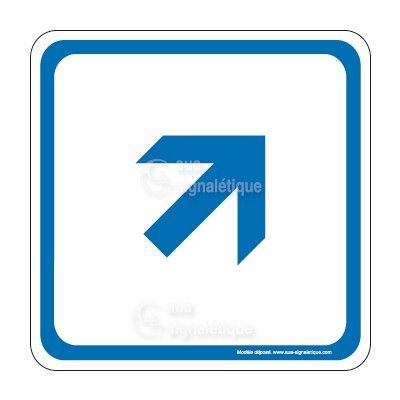 Flèche en haut à droite PvcSign